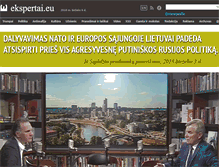 Tablet Screenshot of ekspertai.eu