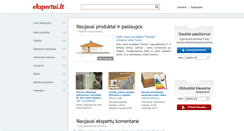 Desktop Screenshot of ekspertai.lt